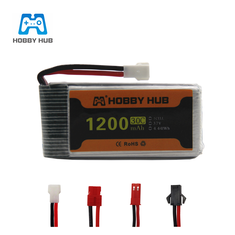 Rc Hobby Vehicles - 3.7V 1200mAh 30C リポバッテリー Syma X5