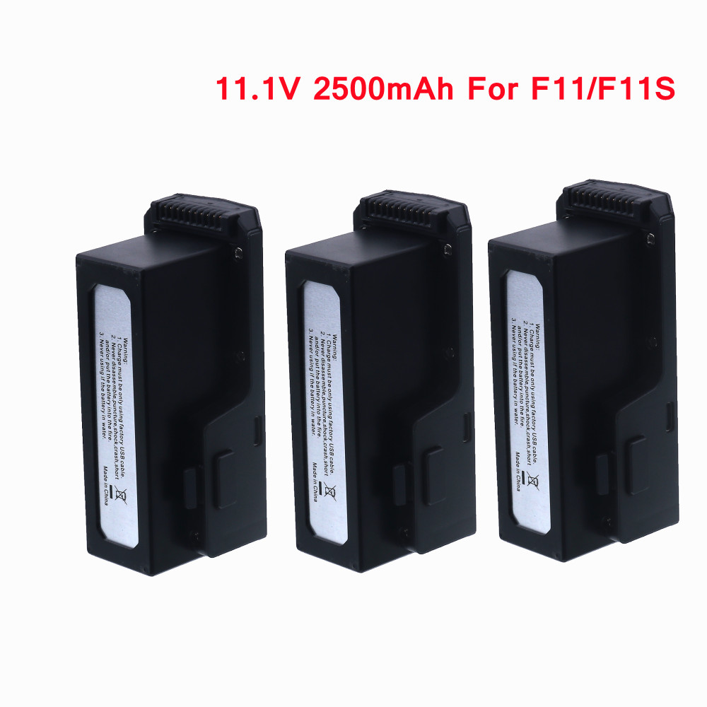 Rc Hobby Vehicles - Lipoバッテリー11.1v,2500mah,sjr/c sjrc f11/f11 pro,sjrc f11s/f11s pro/f11s