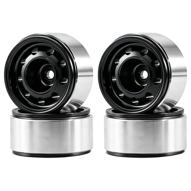 Wheel Rim Rc - AS96-1/30 SCX30 0.7インチ ネガティブオフセット ブラスホイールリム RCアップグレードパーツ