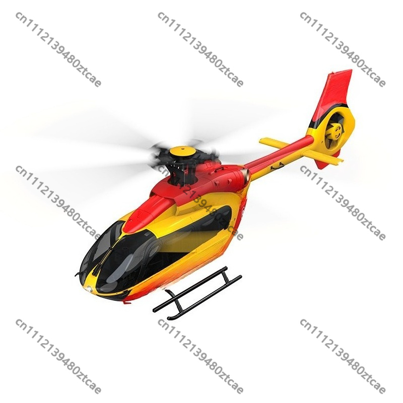 Rc Hobby Direct - 6CHスケールRCヘリコプター デュアルブラシレスダイレクトドライブ シングルローター フライバーレス 電動ホビーモデルおもちゃ