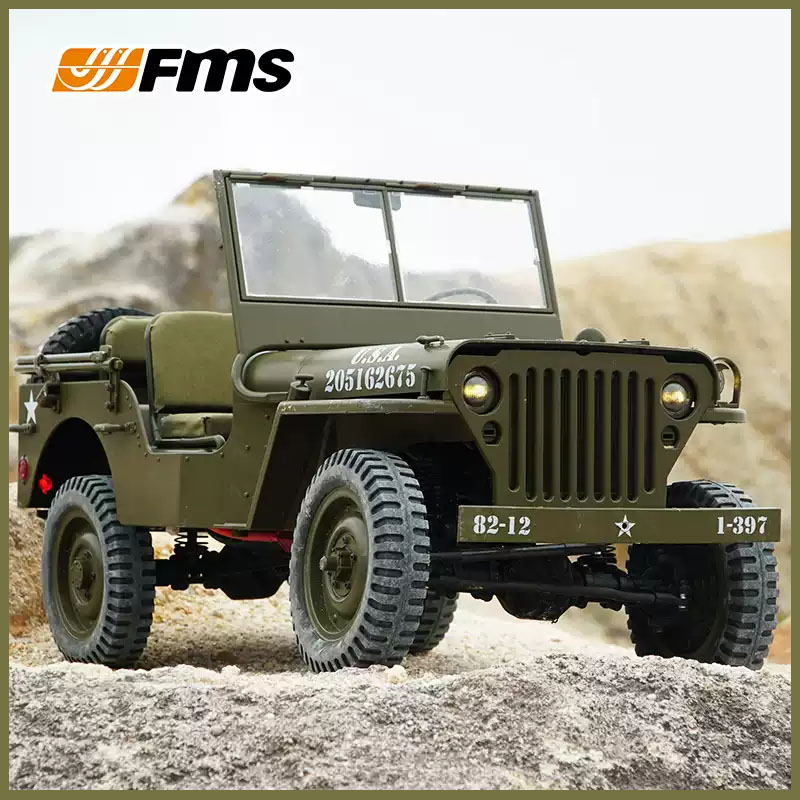 Rc Hobby Shops - FMS 1/6 クライマー 1941 ウィリス MB