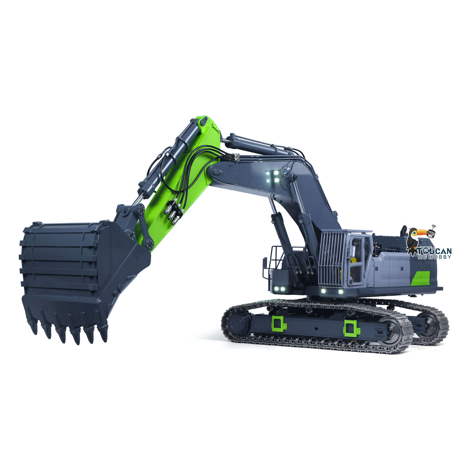395F 1/12 ラジコン油圧ショベル RTR メタルヘビ - Rc Hobby Direct のレビューと価格
