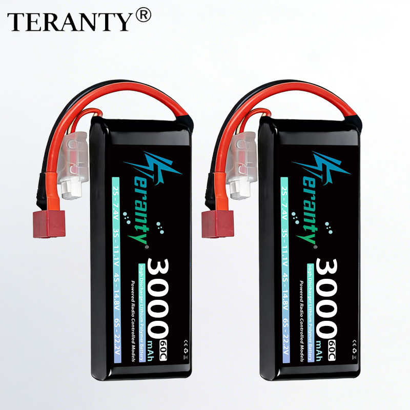 TERANTY 2S 3000mAhリポバッテリー 7.4V - Rc Hobby Vehicles のレビューと価格