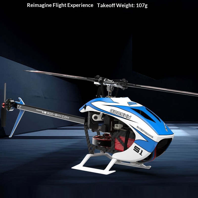 Goosky S1 RCヘリコプター 3Dスタント飛行機モデ - Rc Hobby Direct のレビューと価格