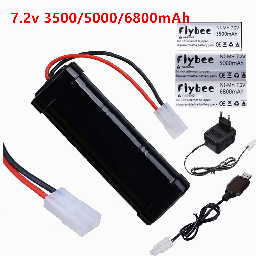 新しい 7.2V バッテリー 5000/6800mAh Ni - Rc Hobby Vehicles のレビューと価格