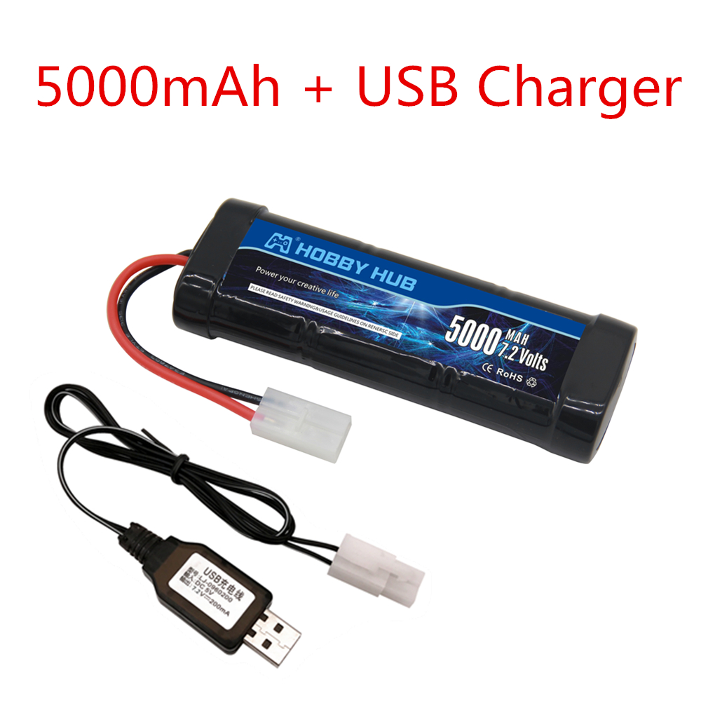 新しい 7.2V バッテリー 5000/6800mAh Ni - Rc Hobby Vehicles のレビューと価格