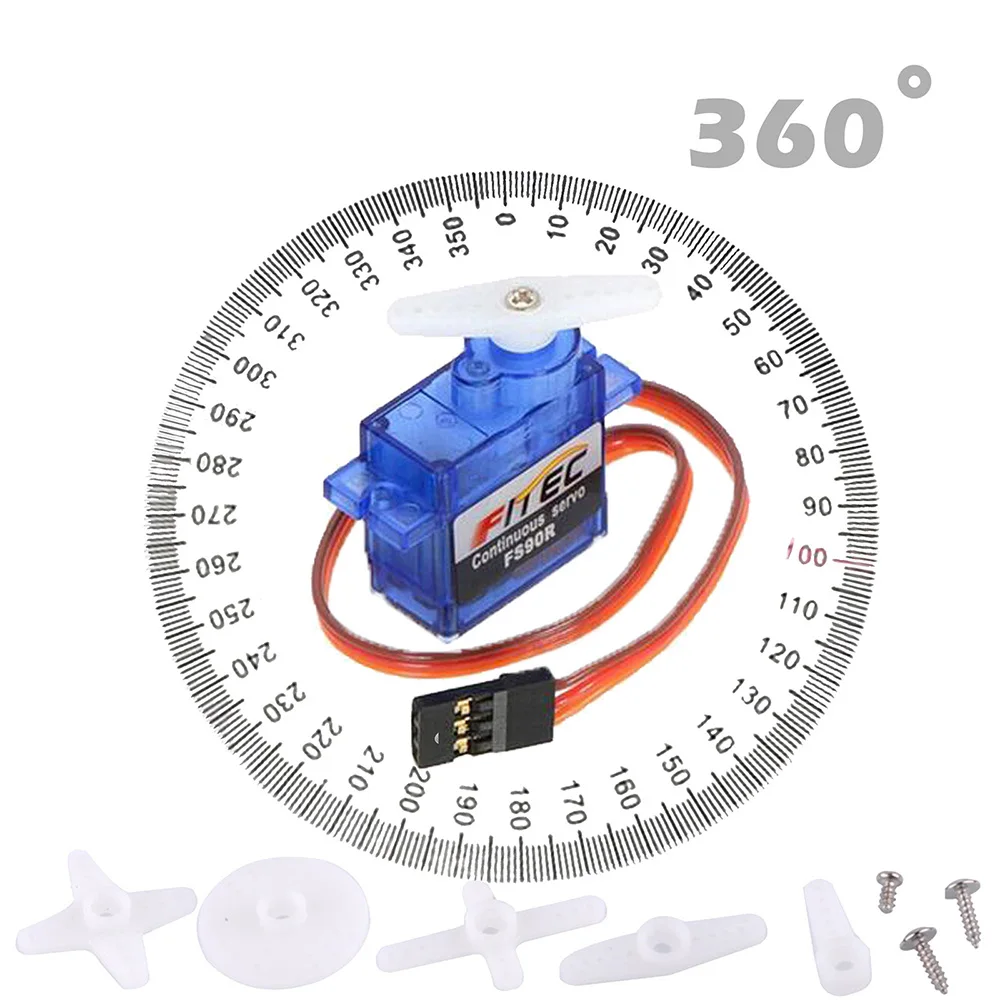 Feetech ミニ FS90R マイクロサーボ 360 度 - Rc Hobby Shops のレビューと価格