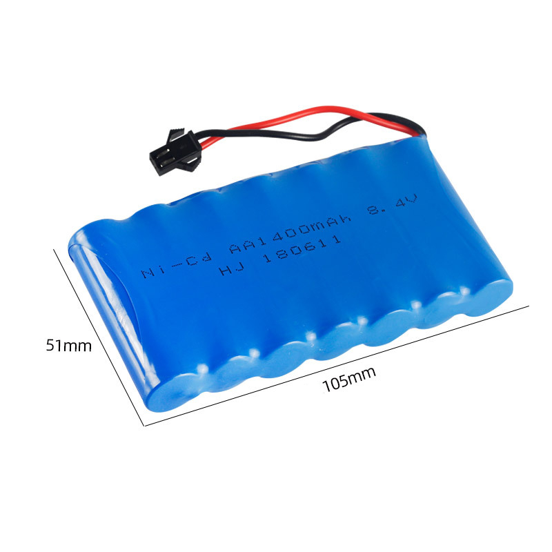 Ni-cd充電式バッテリーパック,8.4v,1400mah, - Rc Hobby Vehicles のレビューと価格