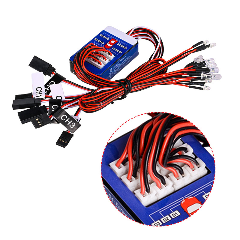 1/10スケールRCカーLED照明システムキット12個スマー - Rc Hobby Workbench のレビューと価格