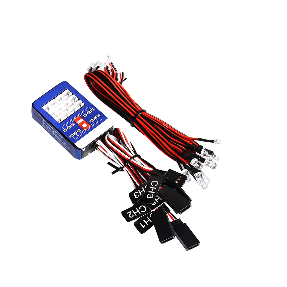 1/10スケールRCカーLED照明システムキット12個スマー - Rc Hobby Workbench のレビューと価格