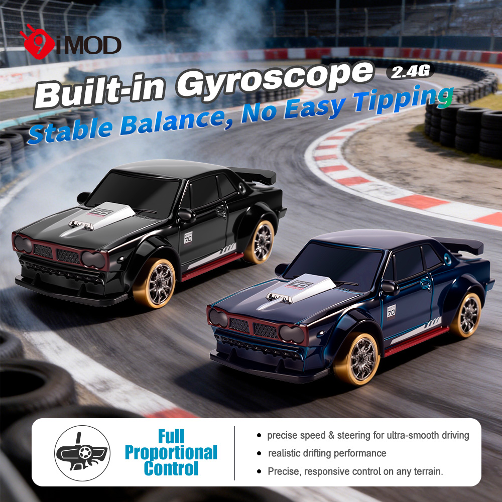 9IMOD 1/64 RCドリフトカー 2.4G 4WD フ - Rc Hobby Workbench のレビューと価格
