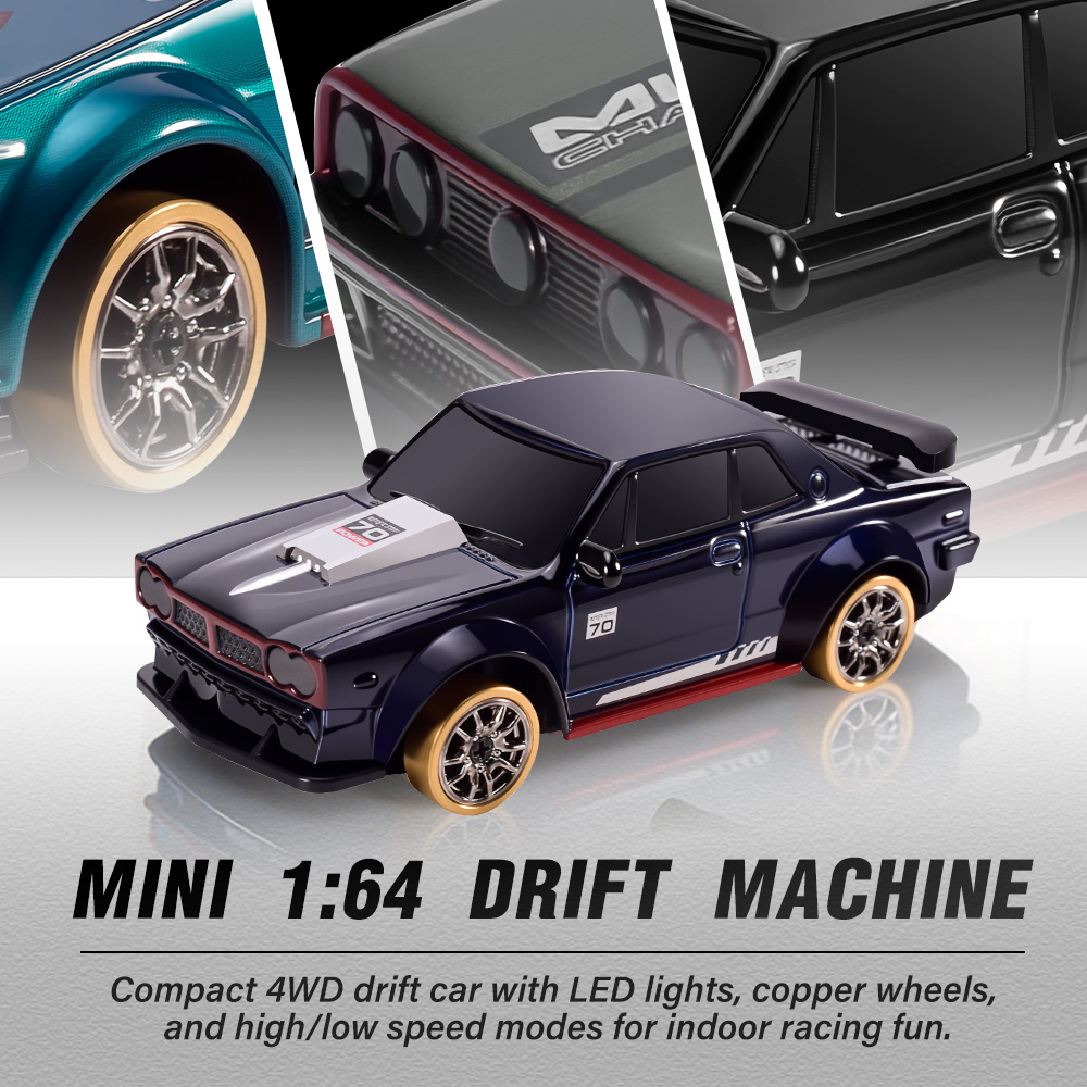 9IMOD 1/64 RCドリフトカー 2.4G 4WD フ - Rc Hobby Workbench のレビューと価格