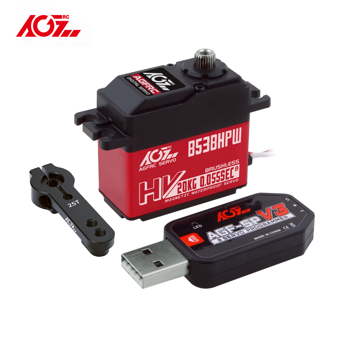 AGFRC サーボ B53BHPW HV スーパースピード  - Rc Hobby Shops のレビューと価格