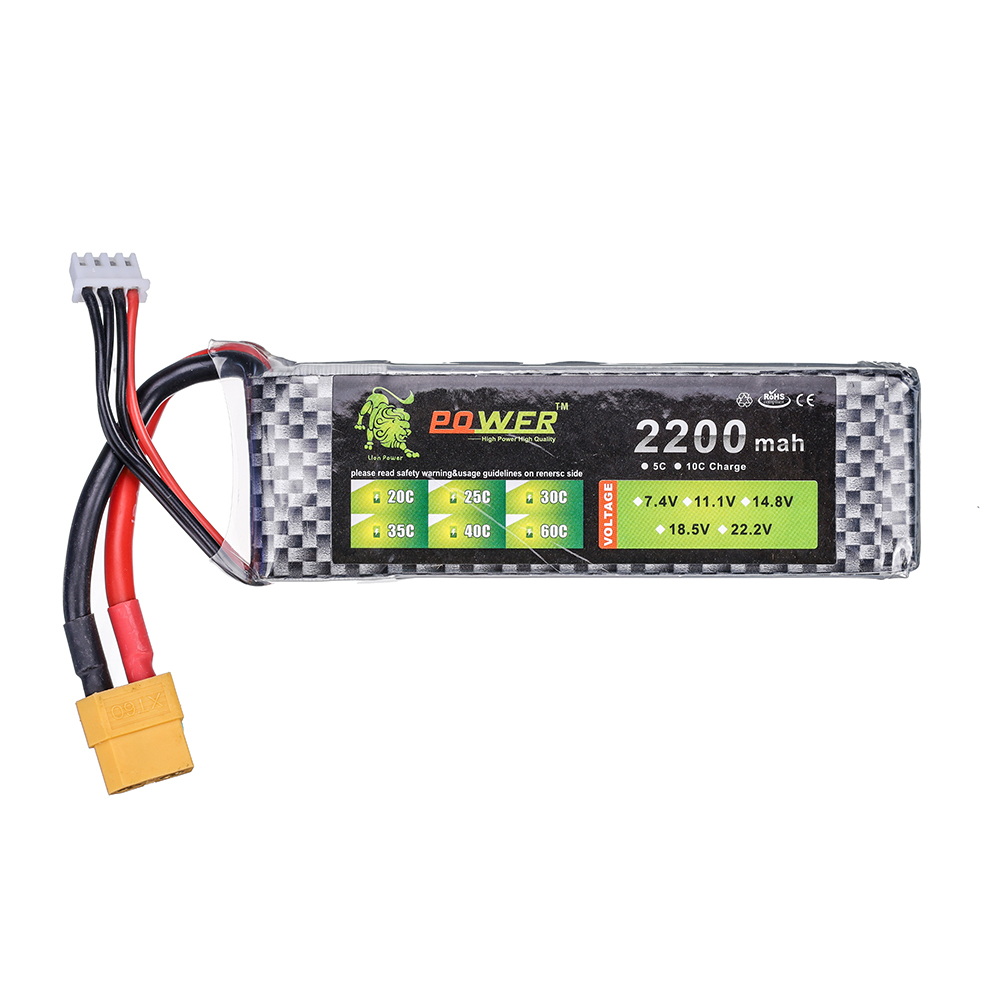 3S 11.1V 2200mAh 35C リポバッテリー T - Rc Hobby Vehicles のレビューと価格
