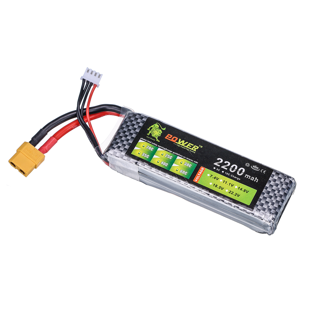 3S 11.1V 2200mAh 35C リポバッテリー T - Rc Hobby Vehicles のレビューと価格