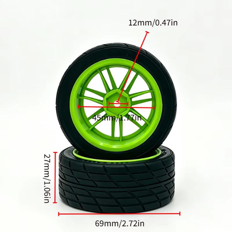4個入り 12mm 六角 1/10 RC ラリー オンロード - Wheel Rim Rc のレビューと価格