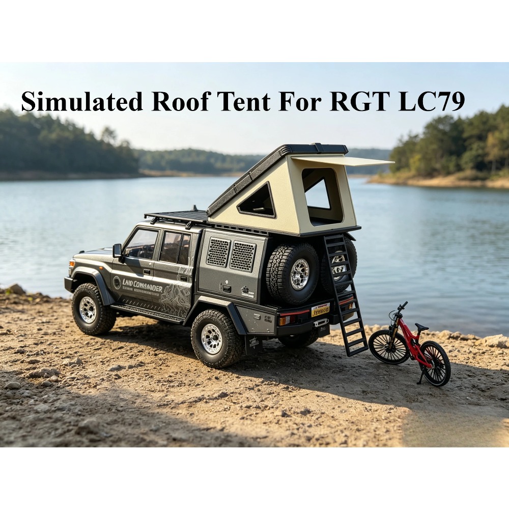 RCクローラー用開閉式ハードシェルルーフトップテント、1/1 - Rc Hobby Shops のレビューと価格