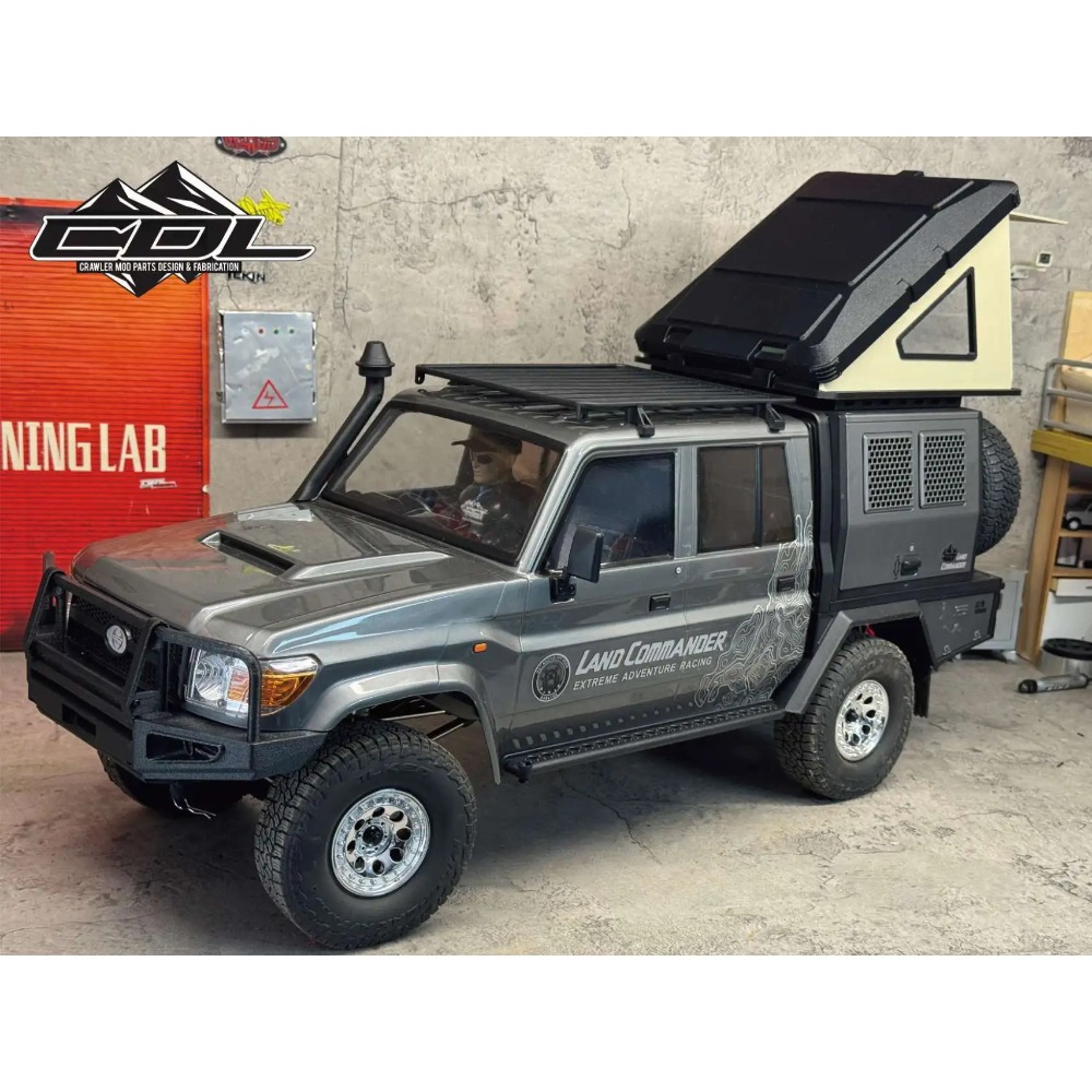 RCクローラー用開閉式ハードシェルルーフトップテント、1/1 - Rc Hobby Shops のレビューと価格